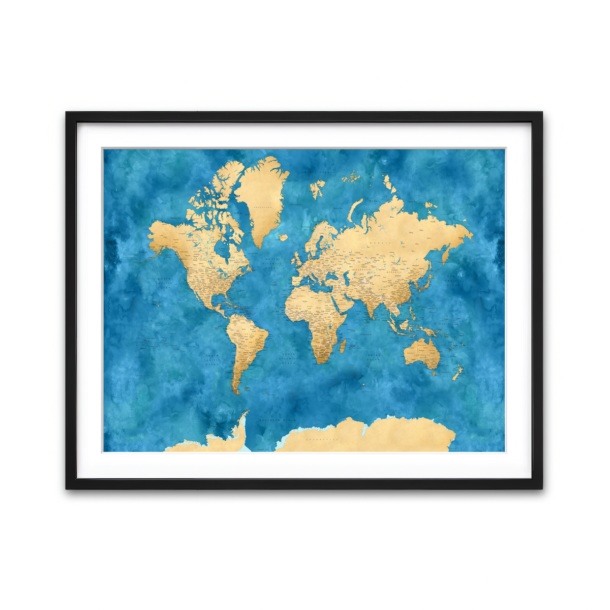 Framed Print 4x3 Black