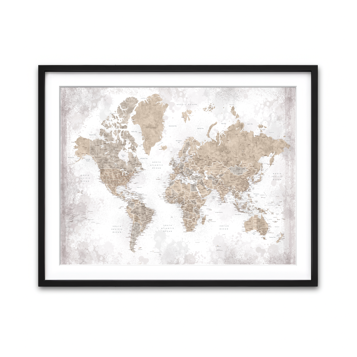 Framed Print 4x3 Black