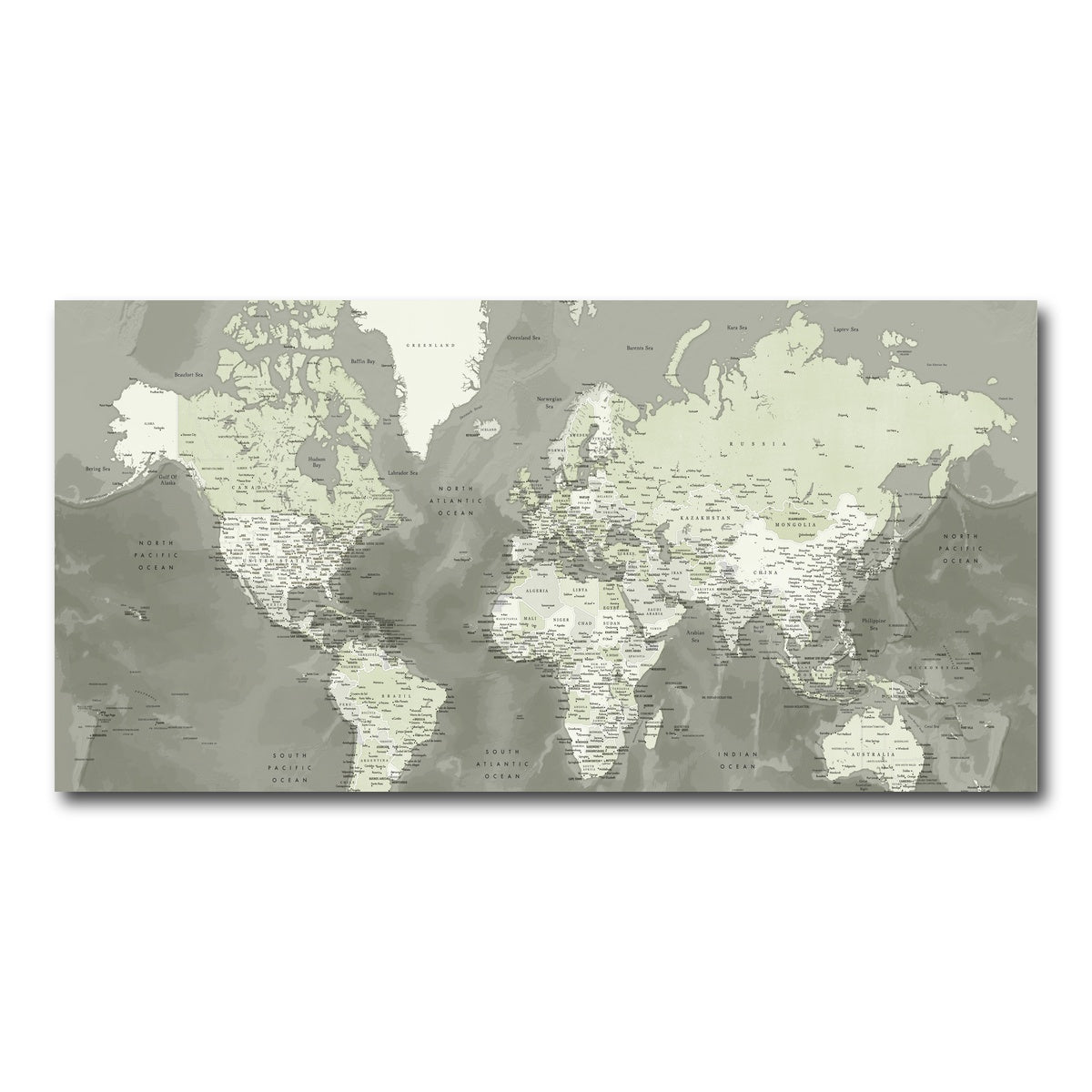 AUTO-MOCKUP WHITE | World Map 55 | 1 Piece | Gallery Wrap Canvas | group=2x1