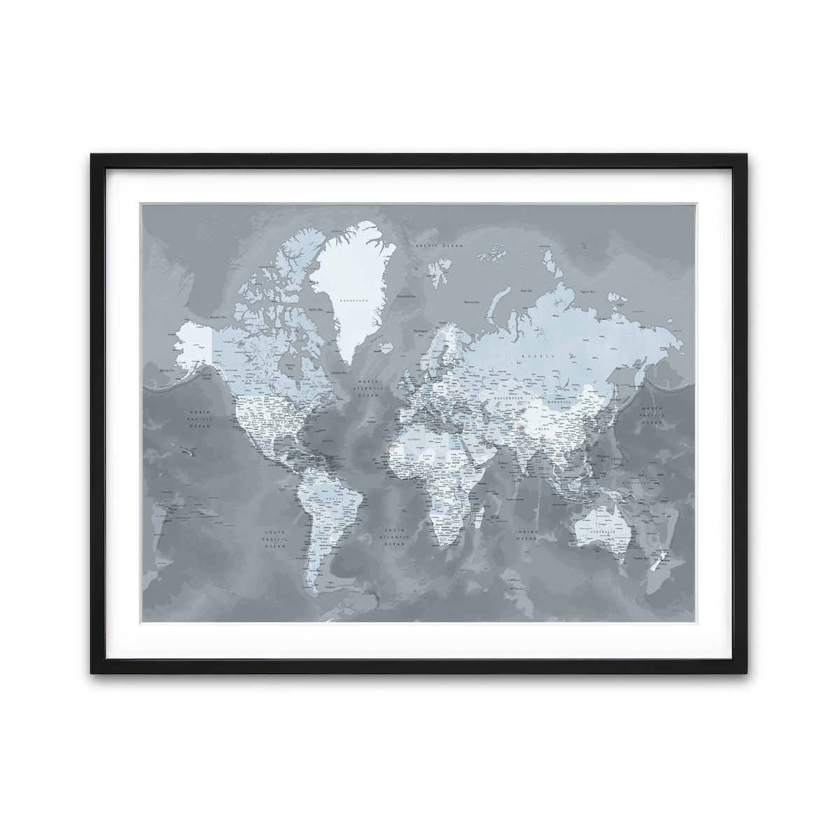 Framed Print 4x3 Black