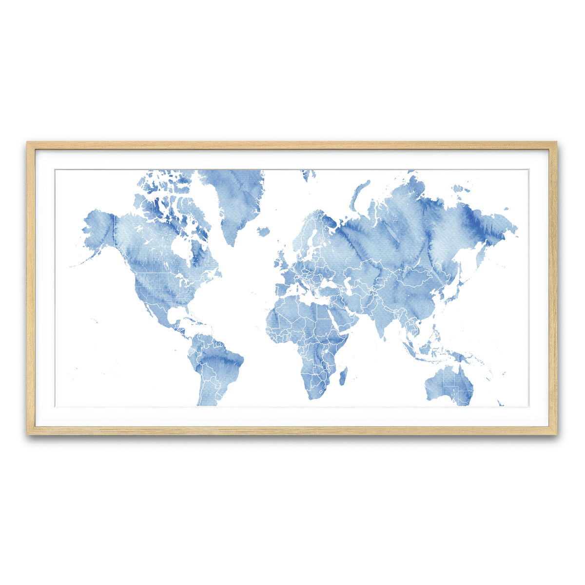 Framed Print 2x1 Natural