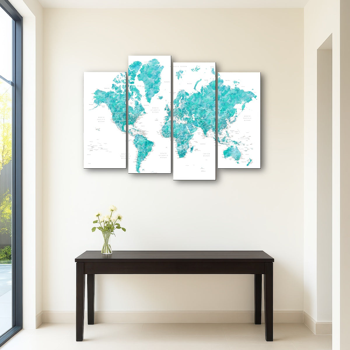 AUTO-MOCKUP ROOM | World Map 7