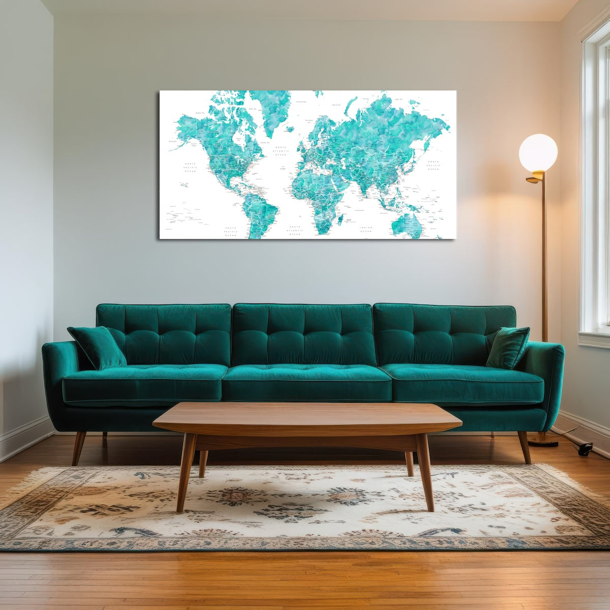 AUTO-MOCKUP ROOM | World Map 7