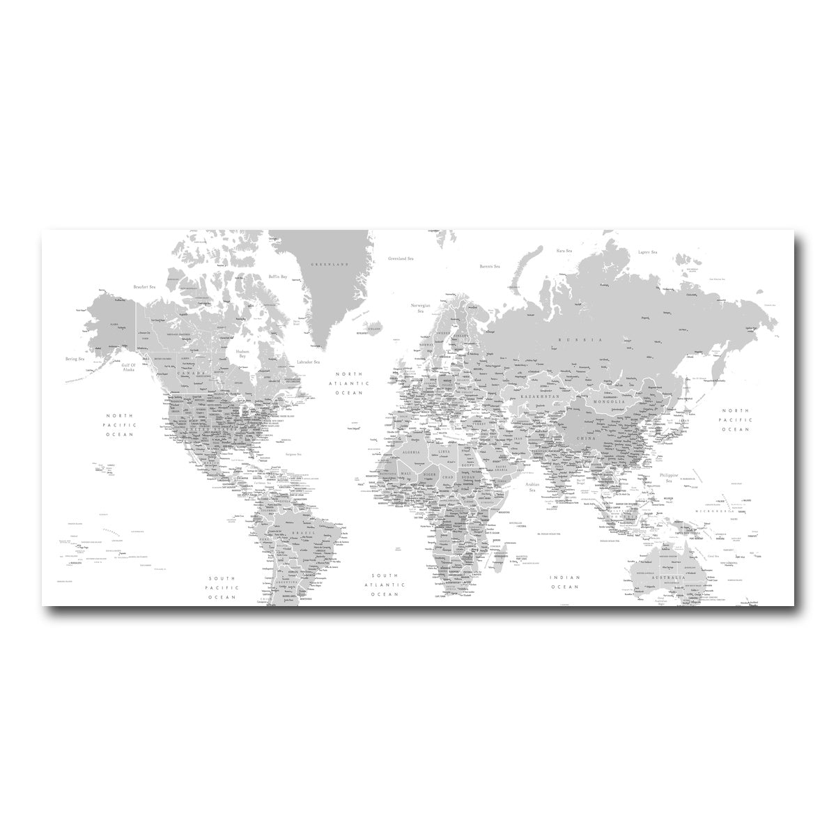 AUTO-MOCKUP WHITE | World Map 9 | 1 Piece | Gallery Wrap Canvas | group=2x1