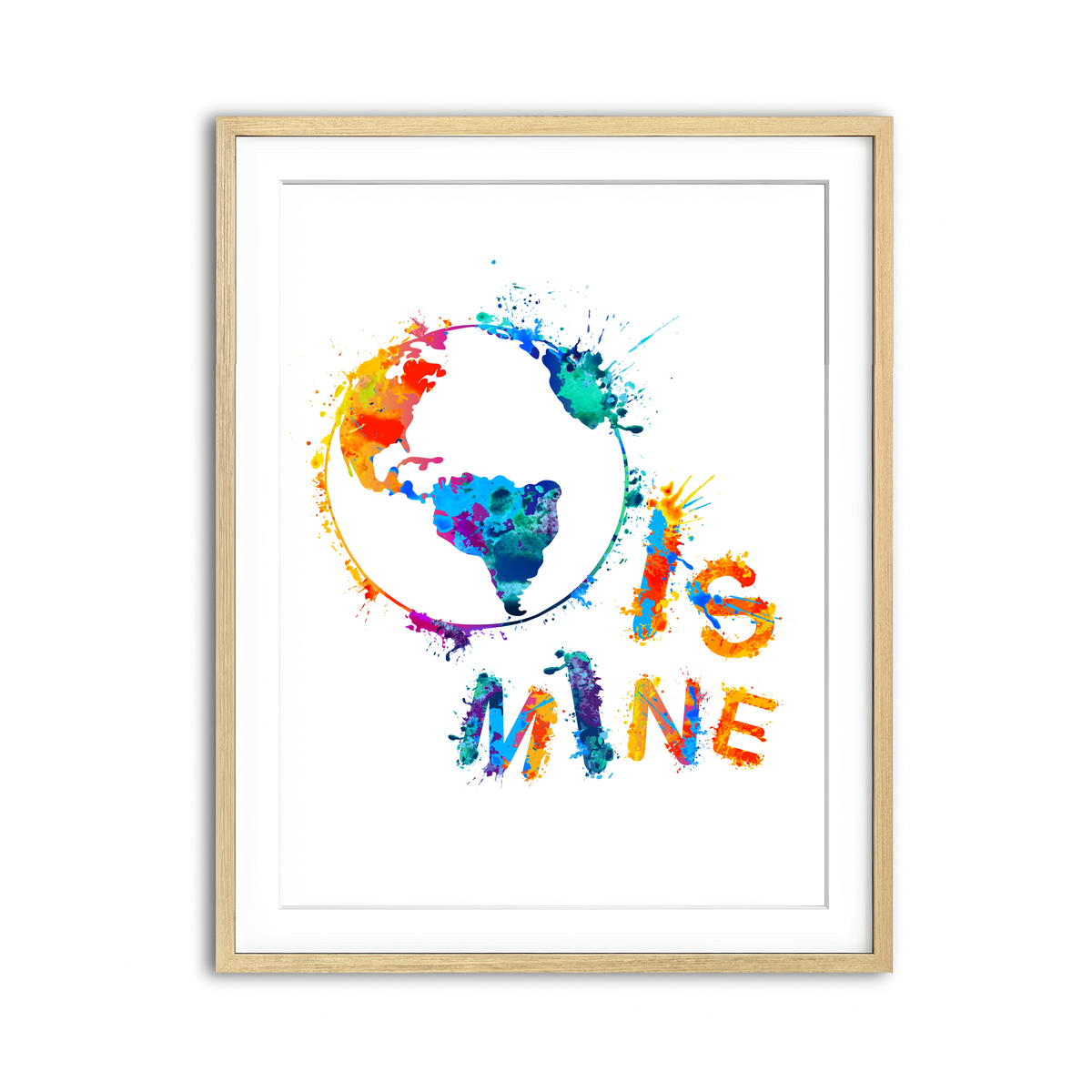 Framed Print 3x4 Natural