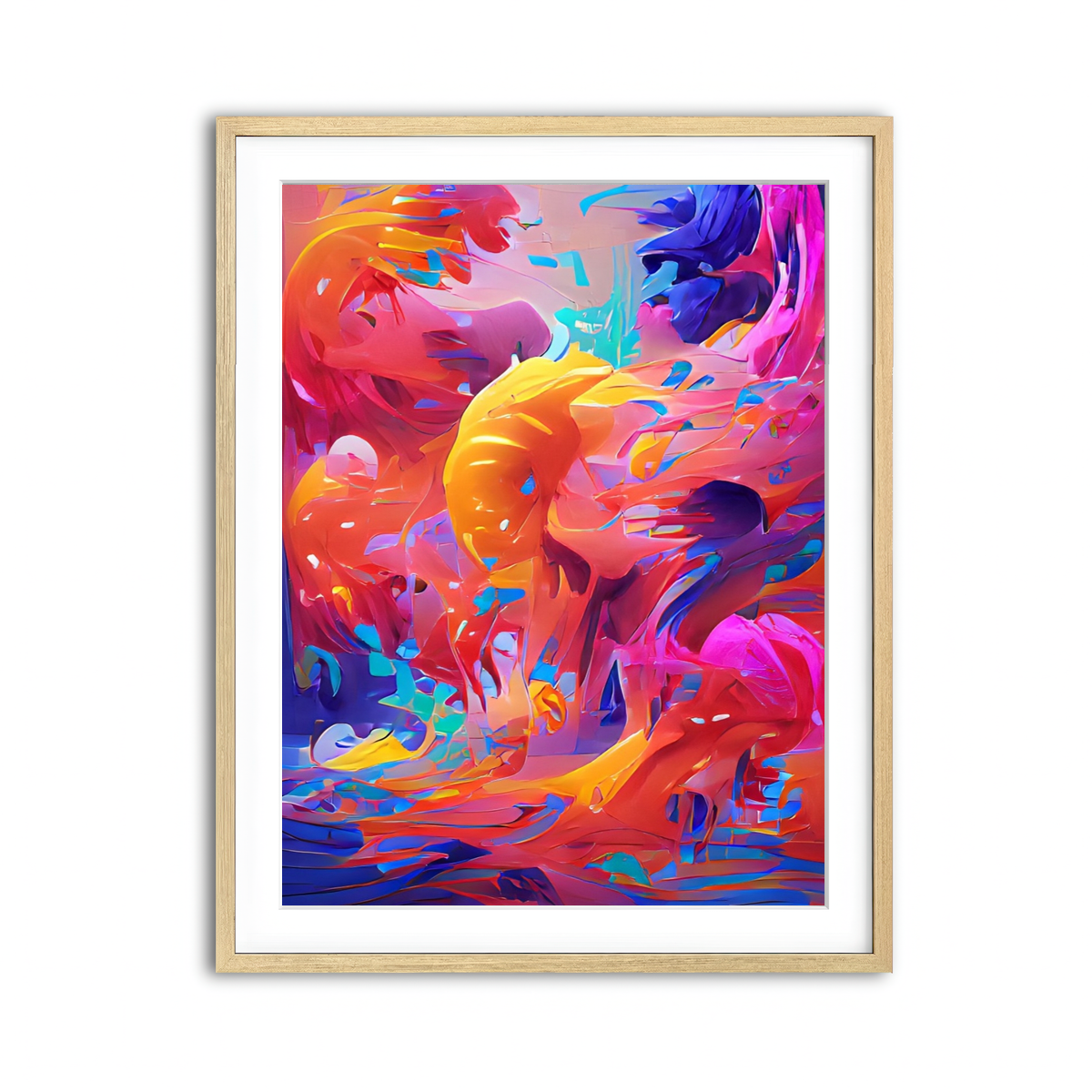 Framed Print 3x4 Natural