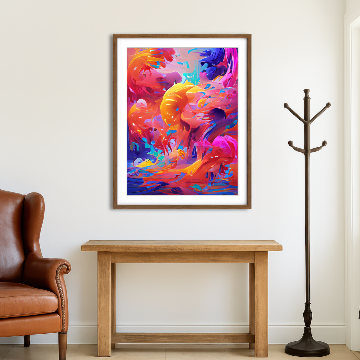 AUTO-MOCKUP ROOM | World of Color Wall Art