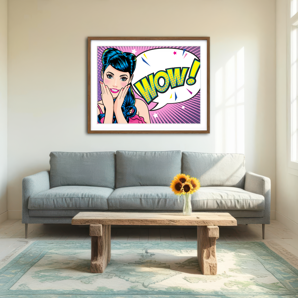 AUTO-MOCKUP ROOM | Wow Wall Art