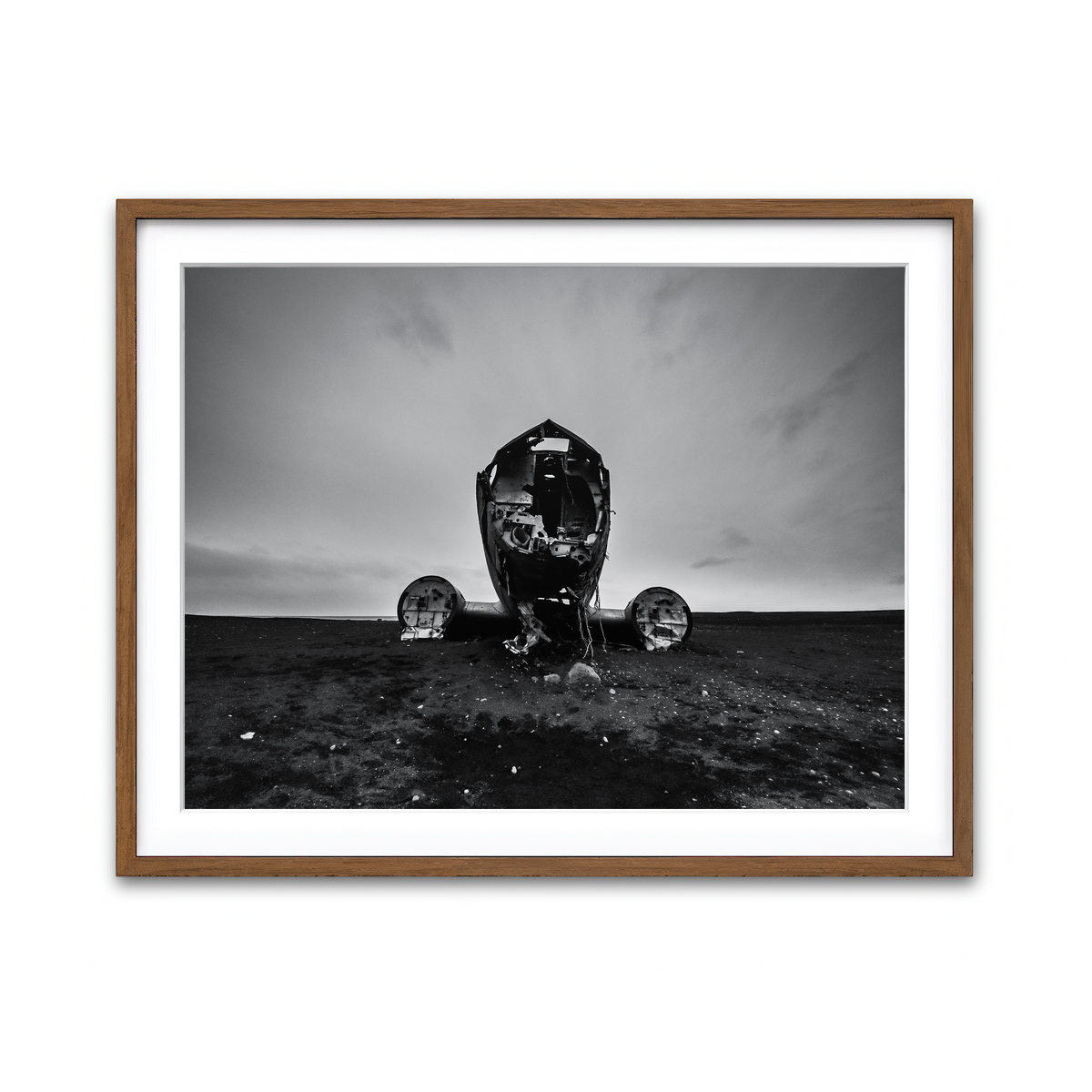 Framed Print 4x3 Walnut