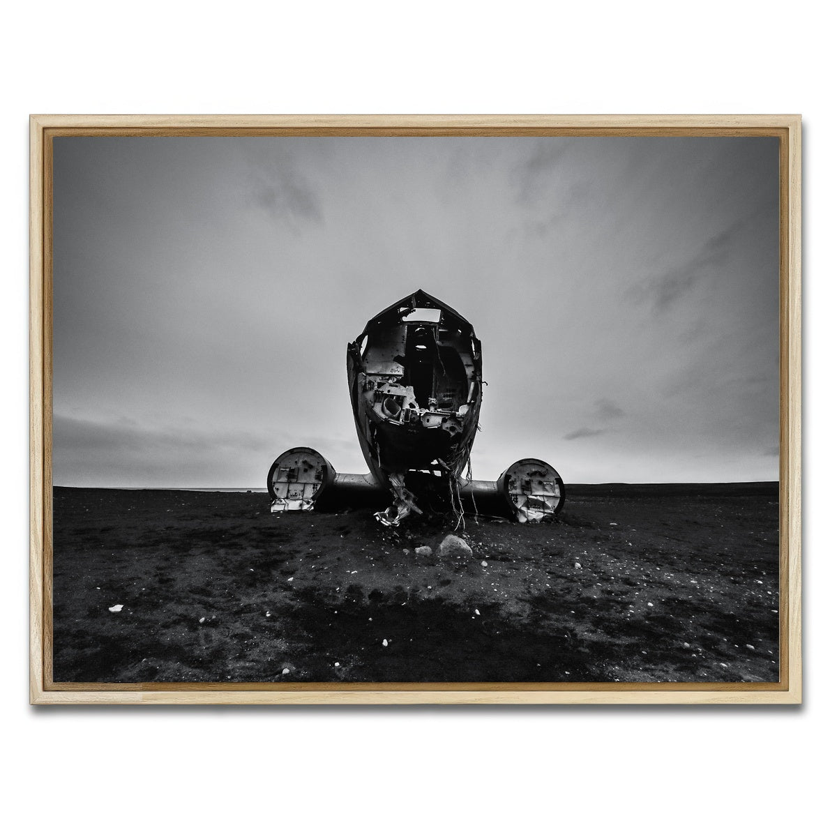 AUTO-MOCKUP WHITE | Wreckage | 1 Piece | Natural Framed Canvas | group=4x3