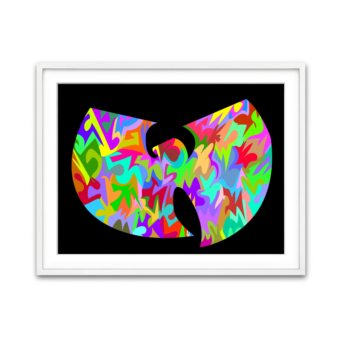 Framed Print 4x3 White