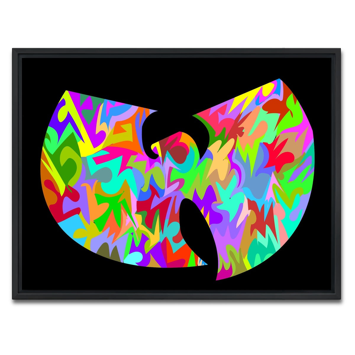 AUTO-MOCKUP WHITE | Wutang | 1 Piece | Black Framed Canvas | group=4x3