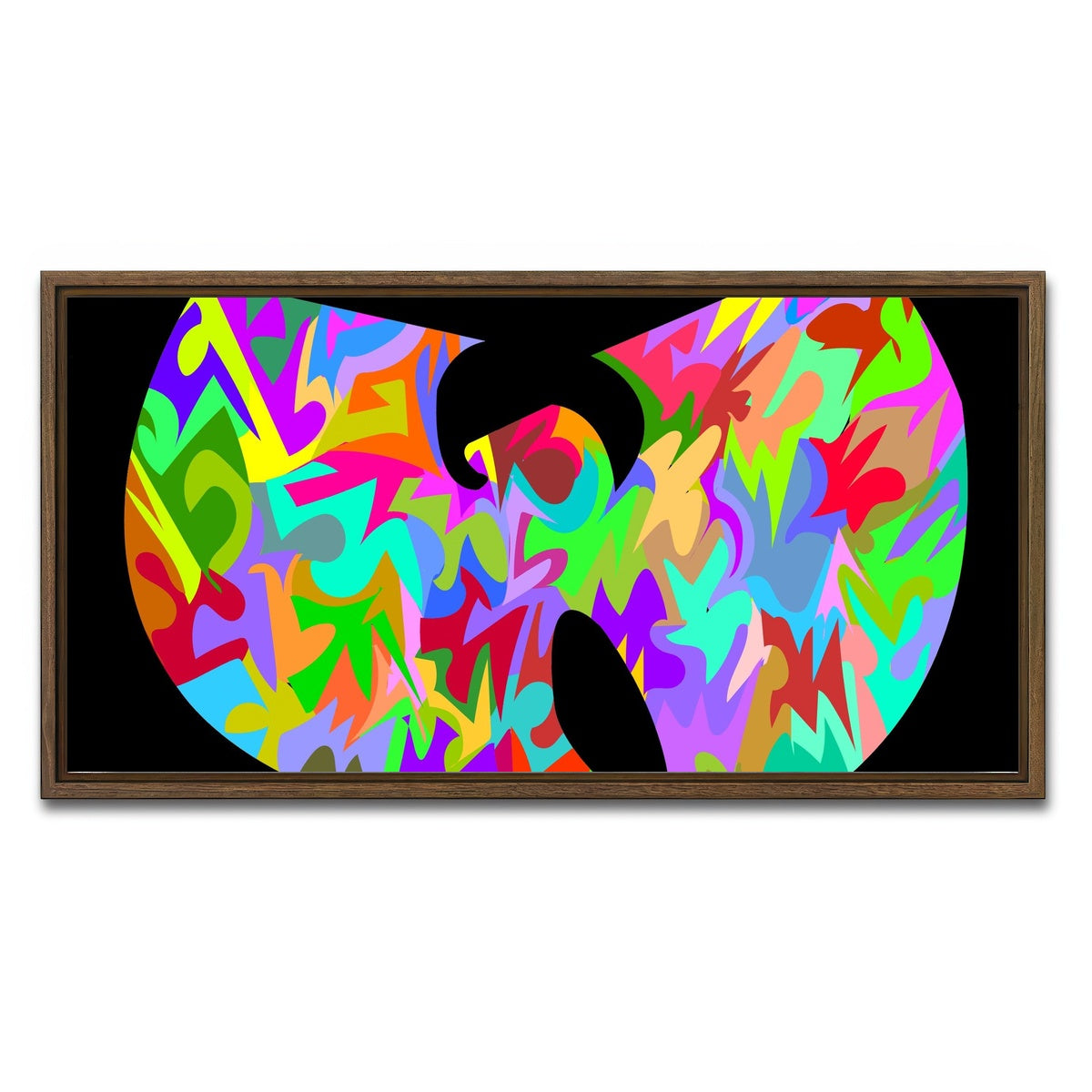 AUTO-MOCKUP WHITE | Wutang | 1 Piece | Walnut Framed Canvas | group=2x1