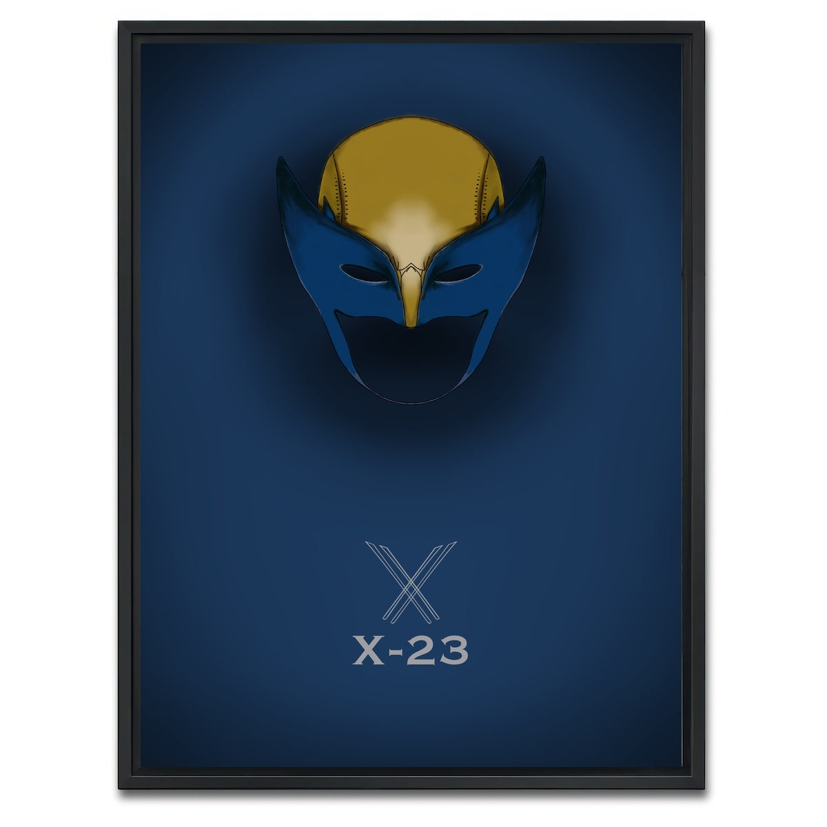 AUTO-MOCKUP WHITE | X23 | 1 Piece | Black Framed Canvas | group=3x4