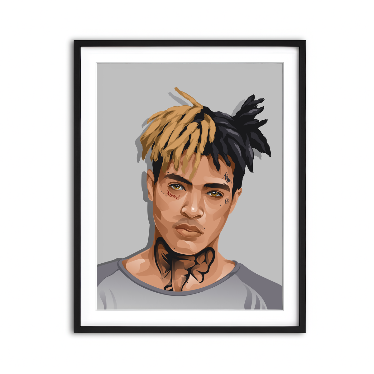 Framed Print 3x4 Black