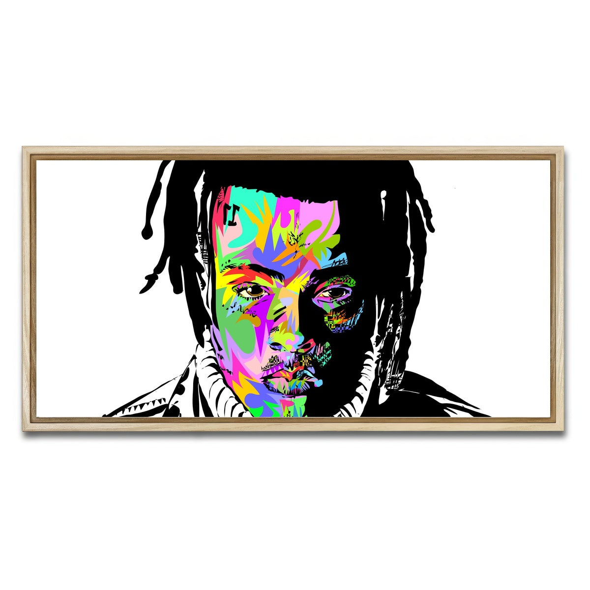 AUTO-MOCKUP WHITE | XXX TEN | 1 Piece | Natural Framed Canvas | group=2x1