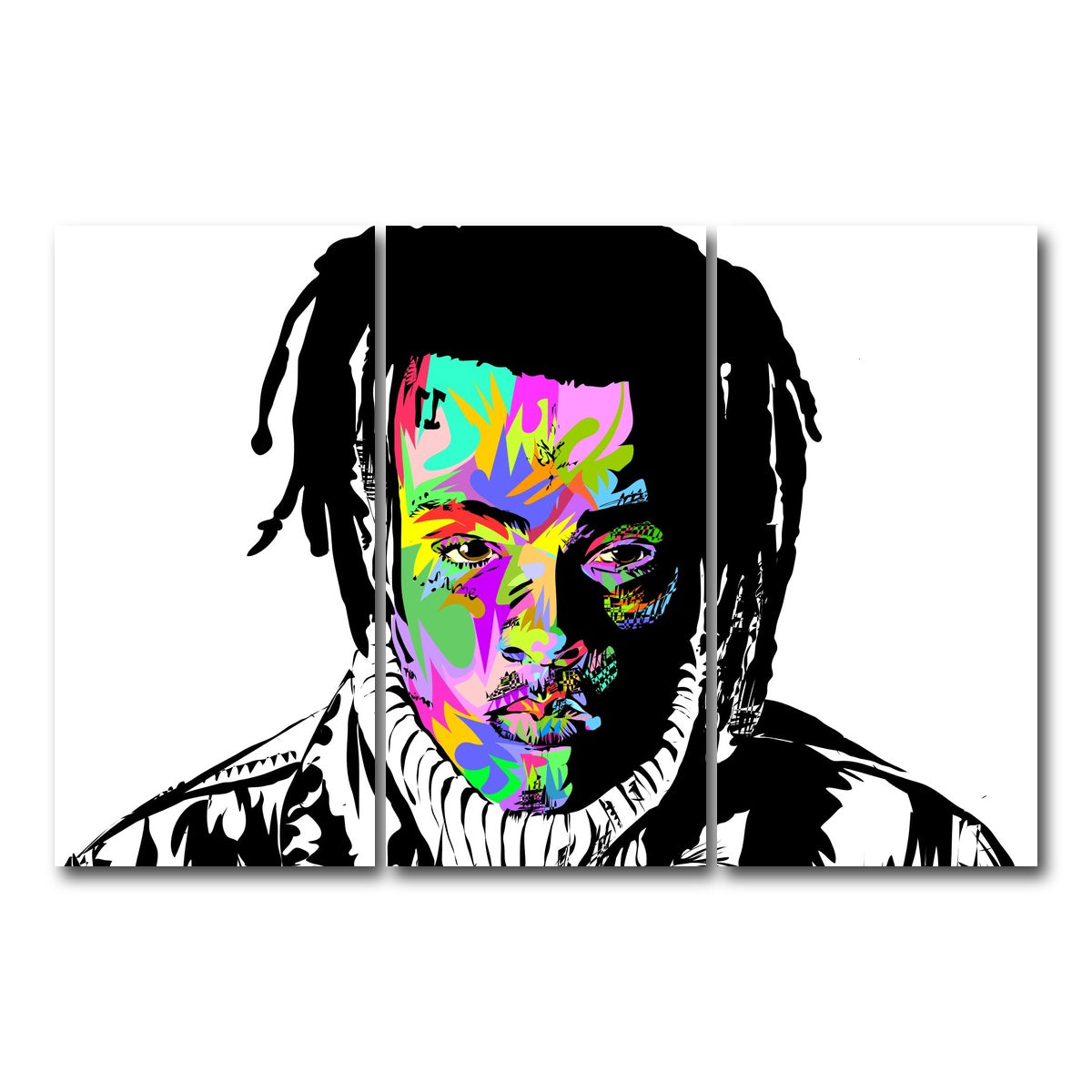 AUTO-MOCKUP WHITE | XXX TEN | 3 Piece | Gallery Wrap Canvas | group=12x24