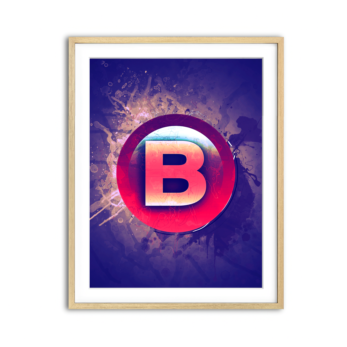 Framed Print 3x4 Natural