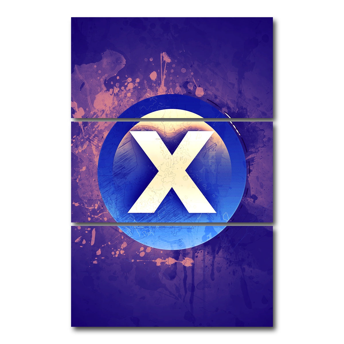 AUTO-MOCKUP WHITE | Xbox X | 3 Piece | Gallery Wrap Canvas | group=12x24_stacked