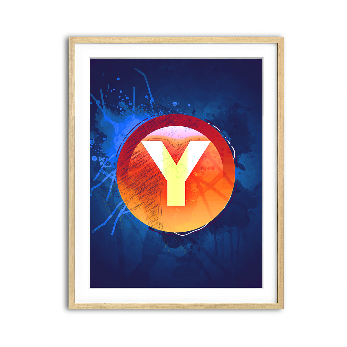 Framed Print 3x4 Natural