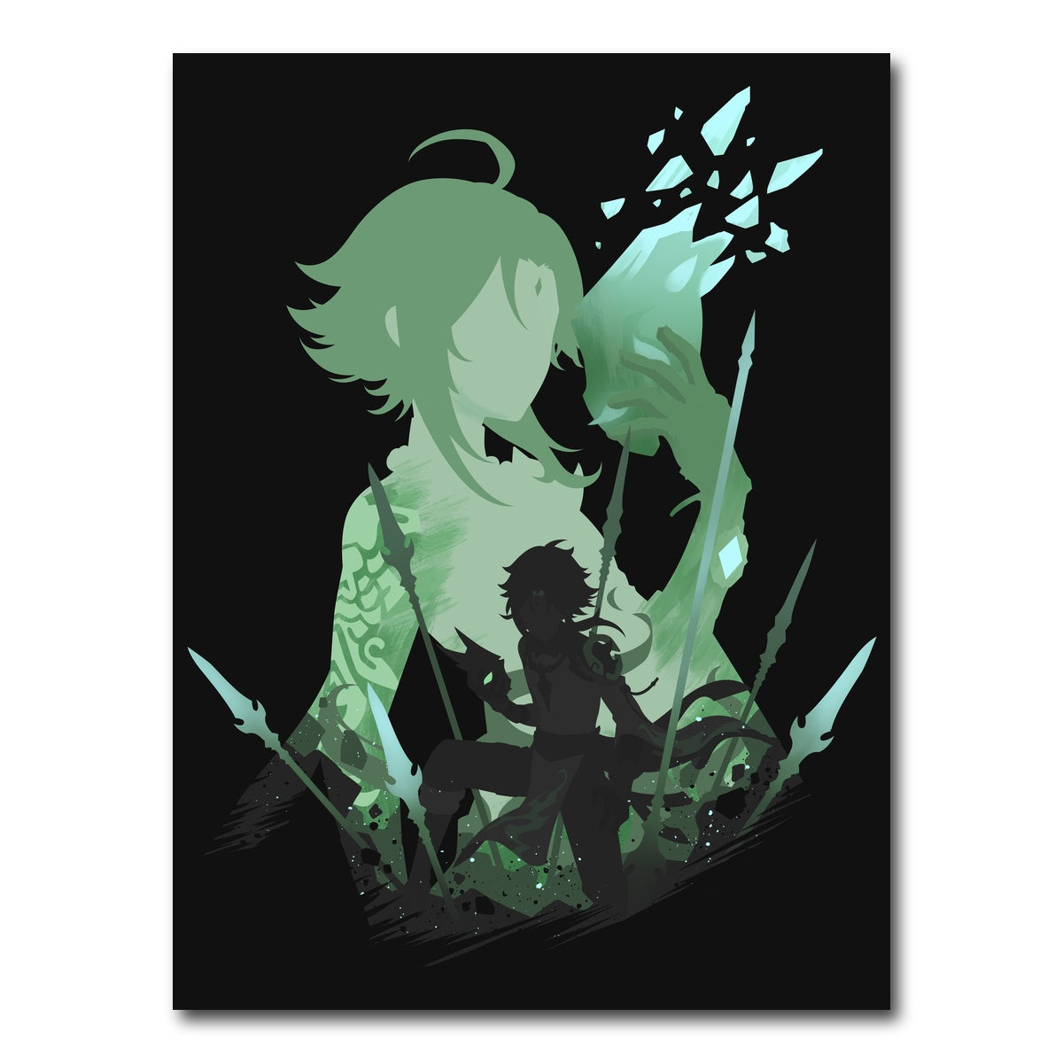 AUTO-MOCKUP WHITE | Xiao | 1 Piece | Gallery Wrap Canvas | group=3x4