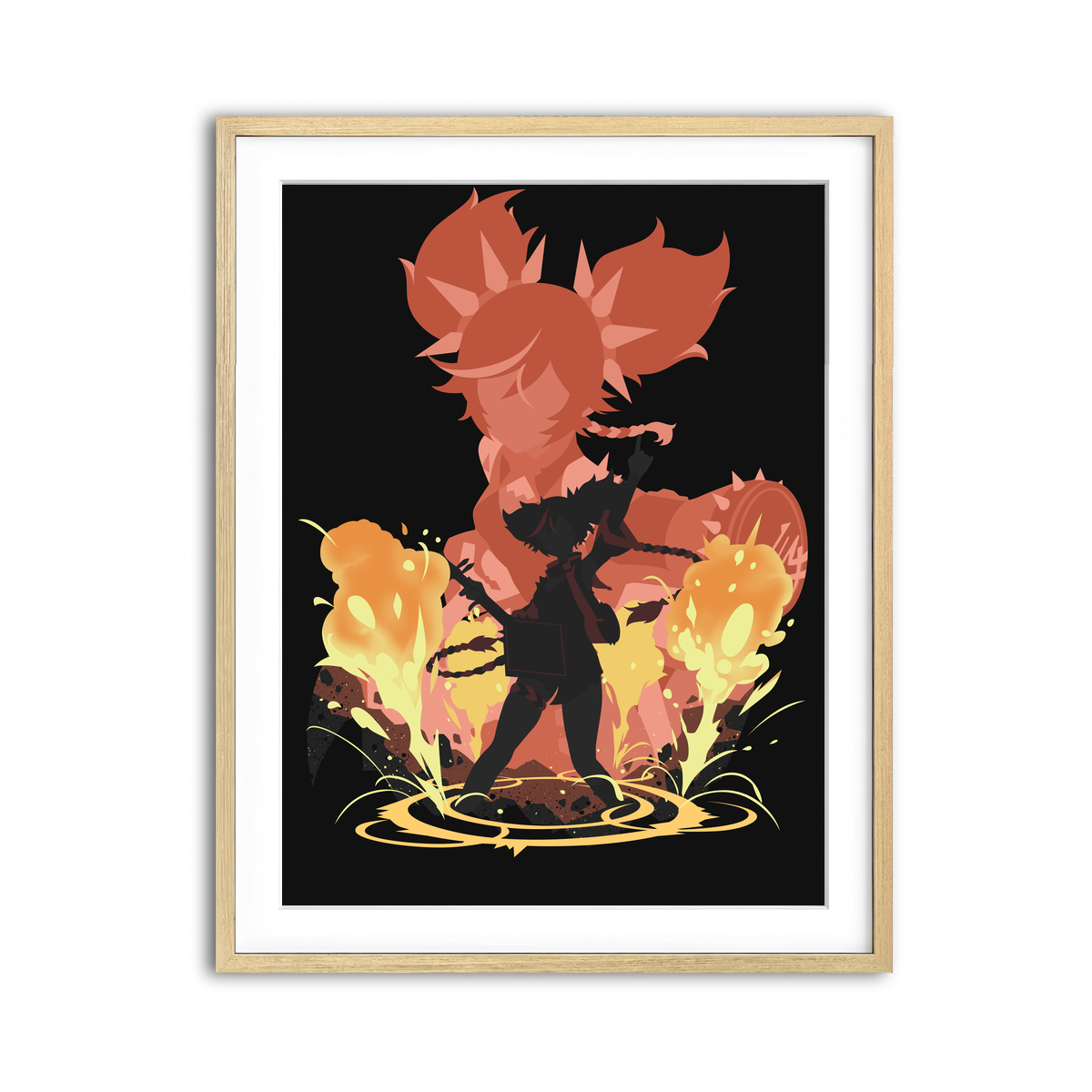 Framed Print 3x4 Natural