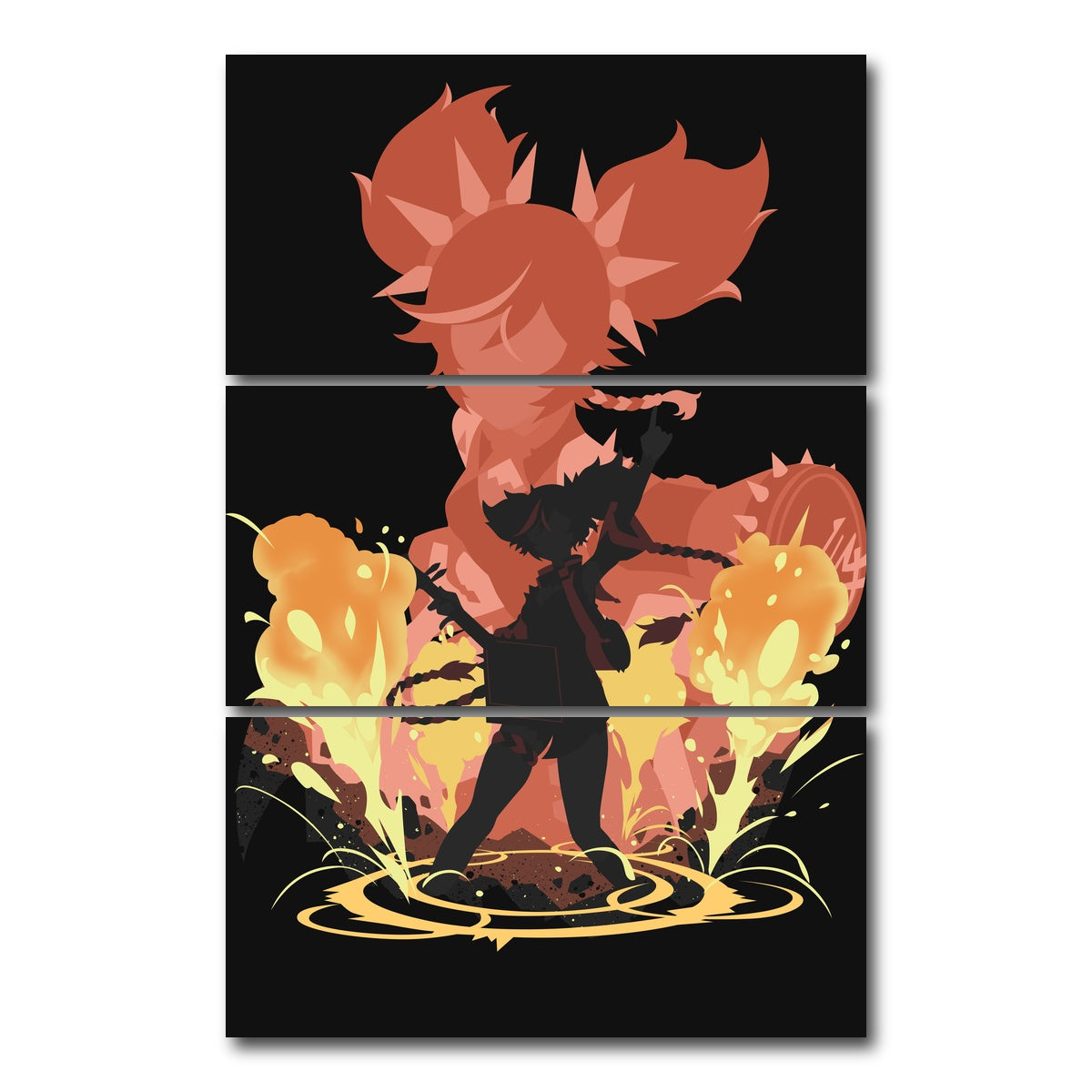 AUTO-MOCKUP WHITE | Xinyan | 3 Piece | Gallery Wrap Canvas | group=12x24_stacked