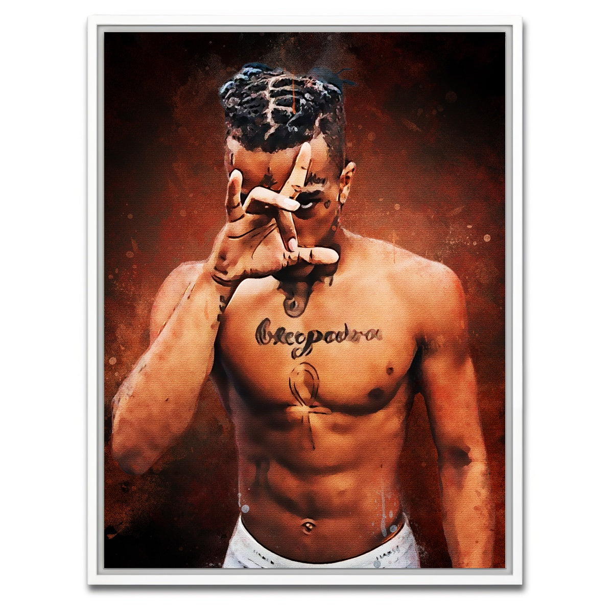 AUTO-MOCKUP WHITE | Xxx Tetancion | 1 Piece | White Framed Canvas | group=3x4