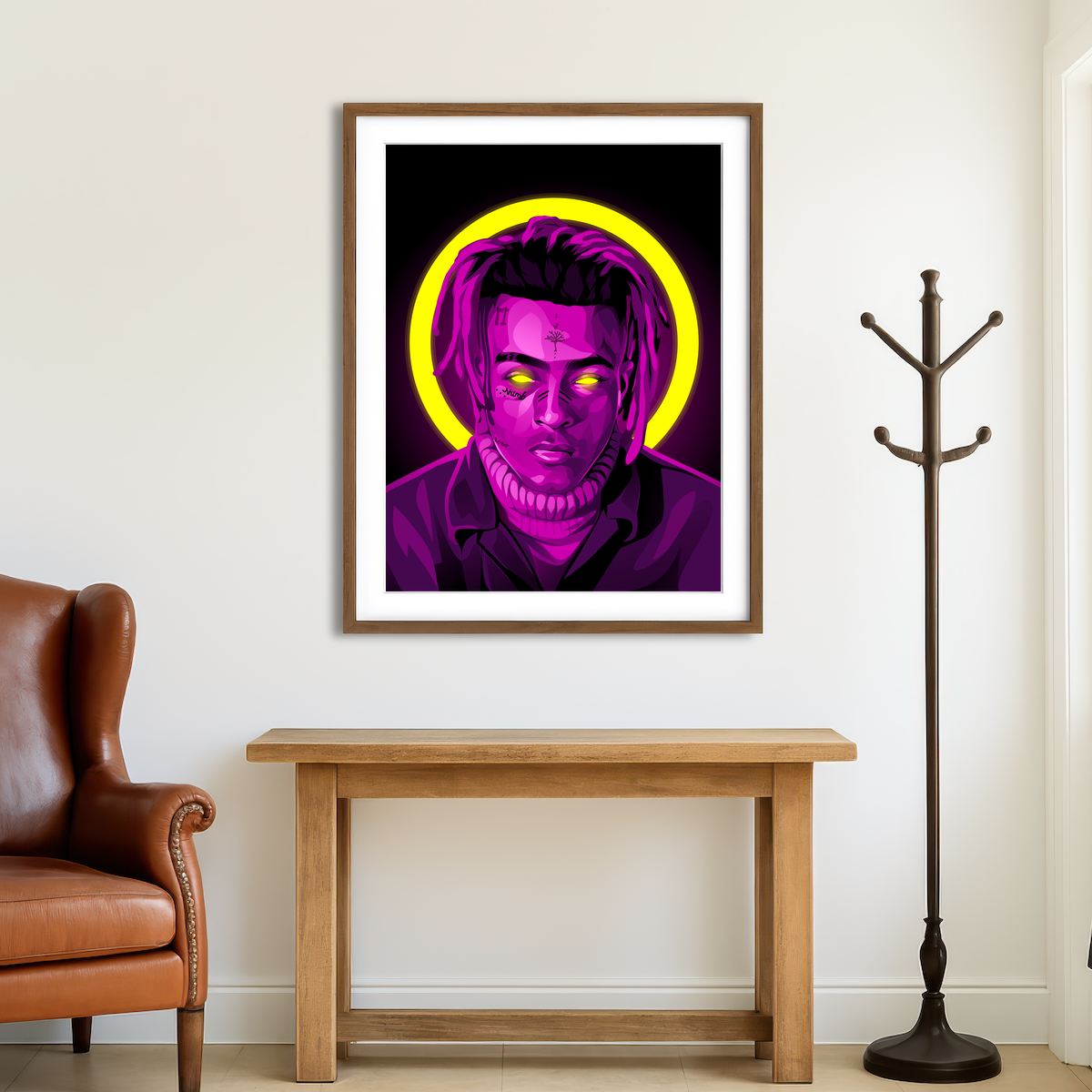 AUTO-MOCKUP ROOM | Xxxtentacion Wall Art