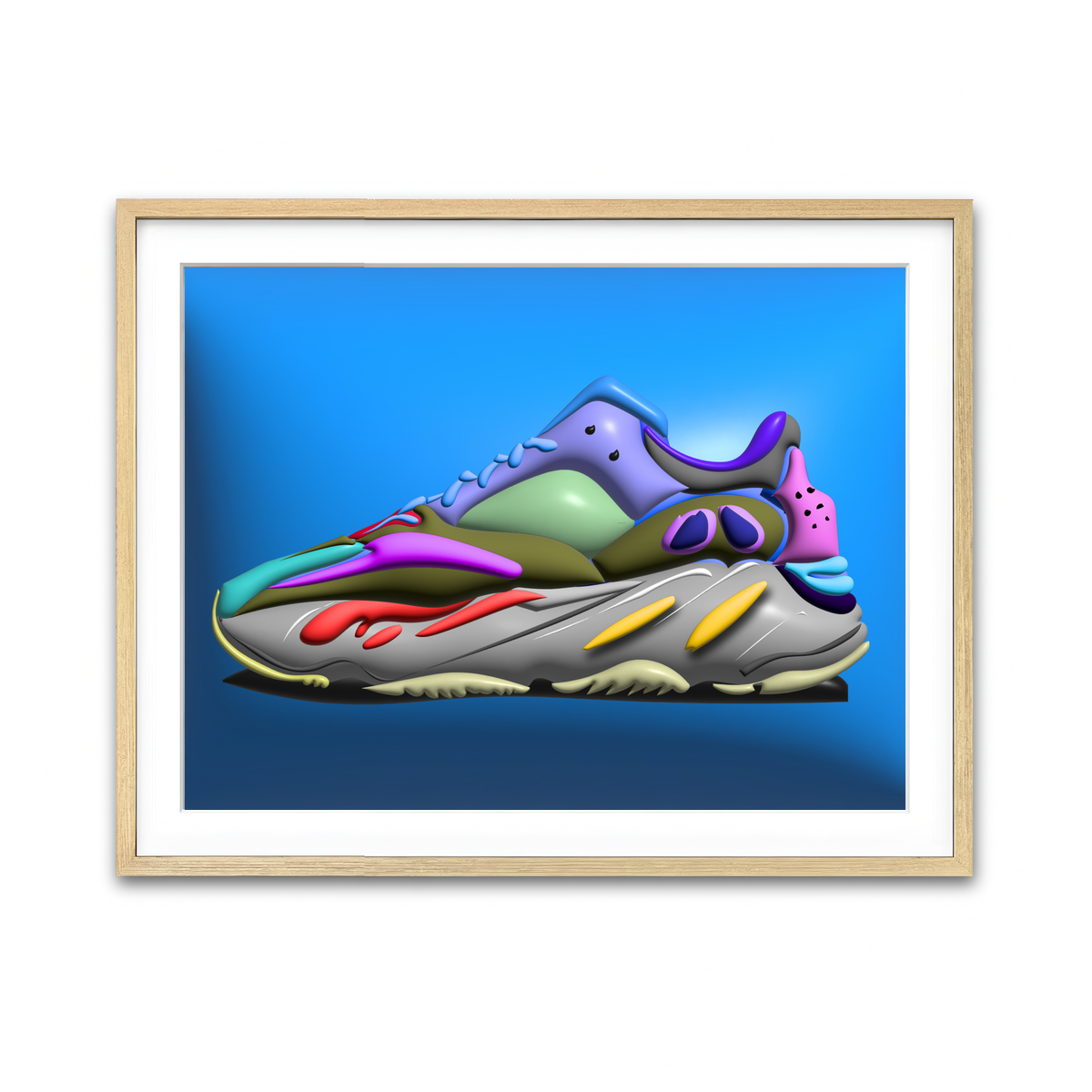 Framed Print 4x3 Natural