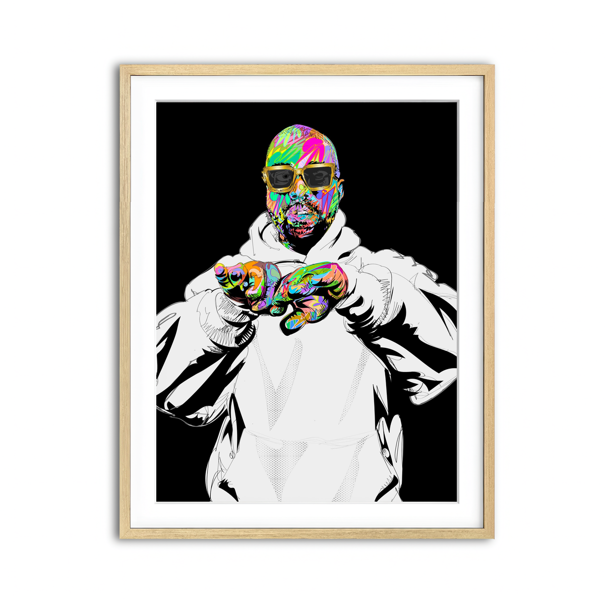 Framed Print 3x4 Natural