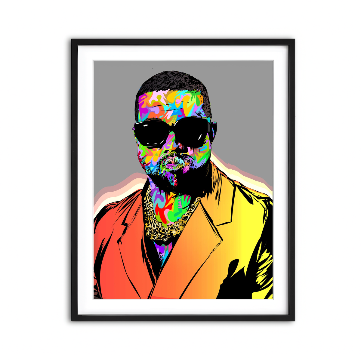 Framed Print 3x4 Black