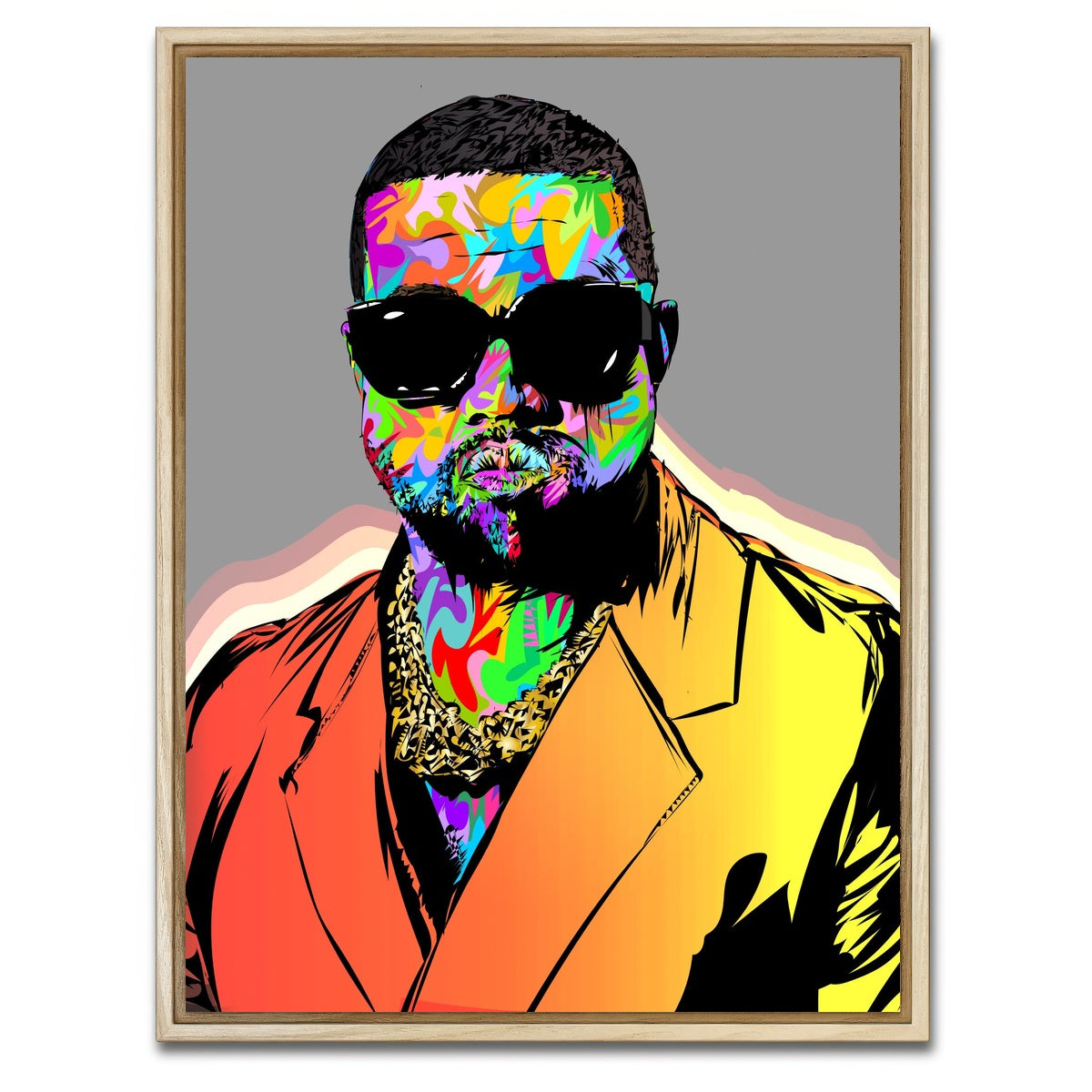 AUTO-MOCKUP WHITE | YE PORTRAIT | 1 Piece | Natural Framed Canvas | group=3x4