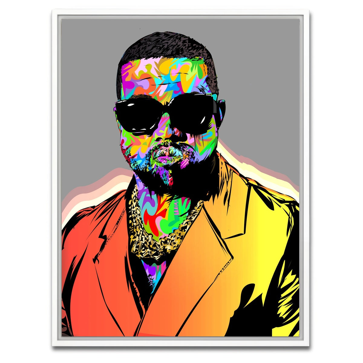 AUTO-MOCKUP WHITE | YE PORTRAIT | 1 Piece | White Framed Canvas | group=3x4