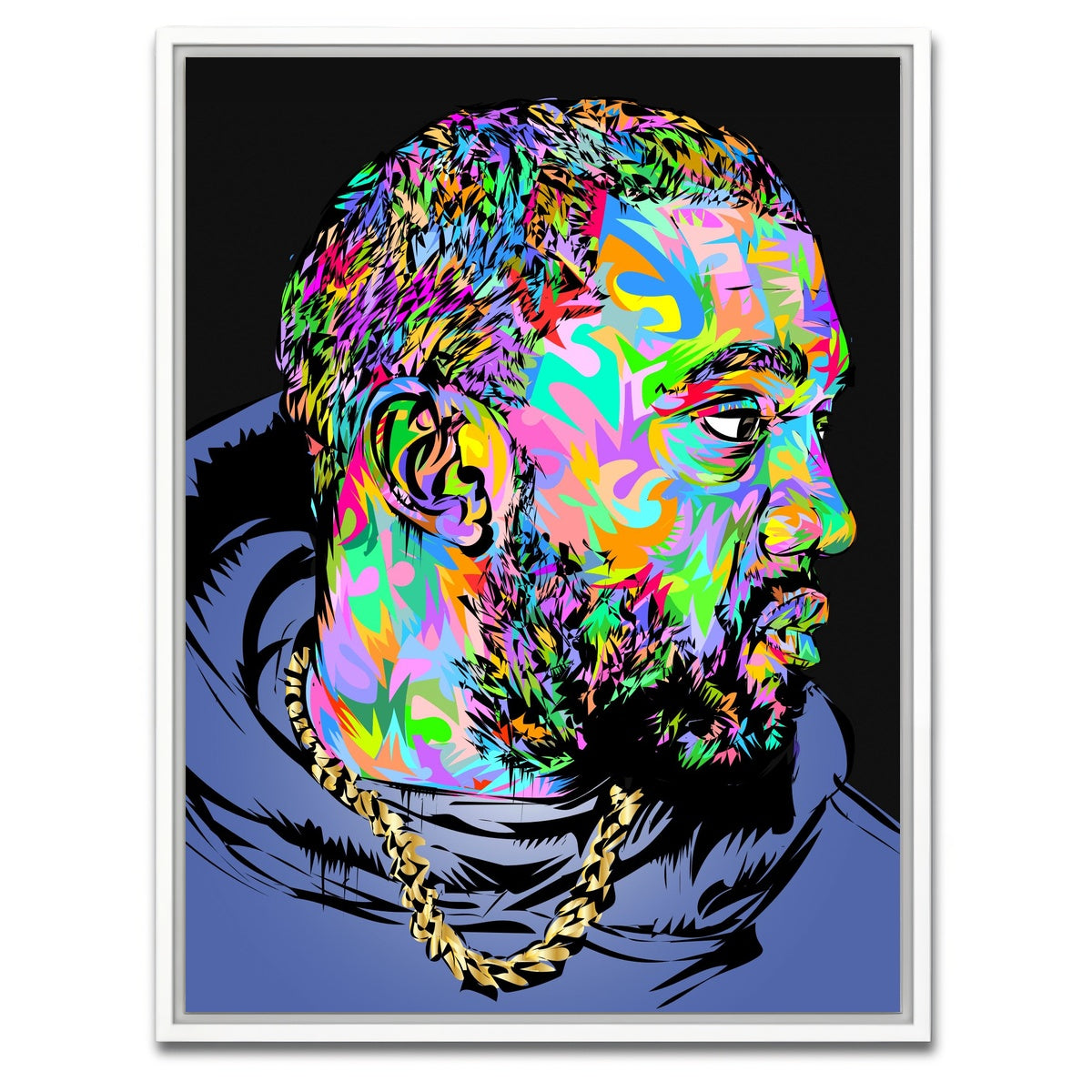 AUTO-MOCKUP WHITE | YE | 1 Piece | White Framed Canvas | group=3x4