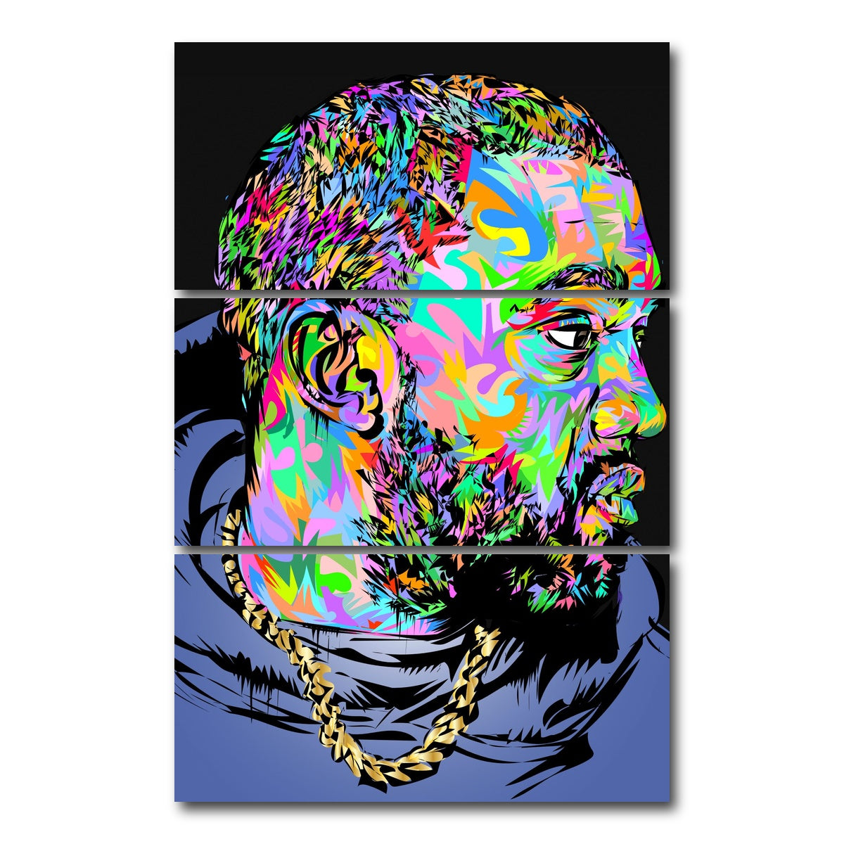 AUTO-MOCKUP WHITE | YE | 3 Piece | Gallery Wrap Canvas | group=12x24_stacked