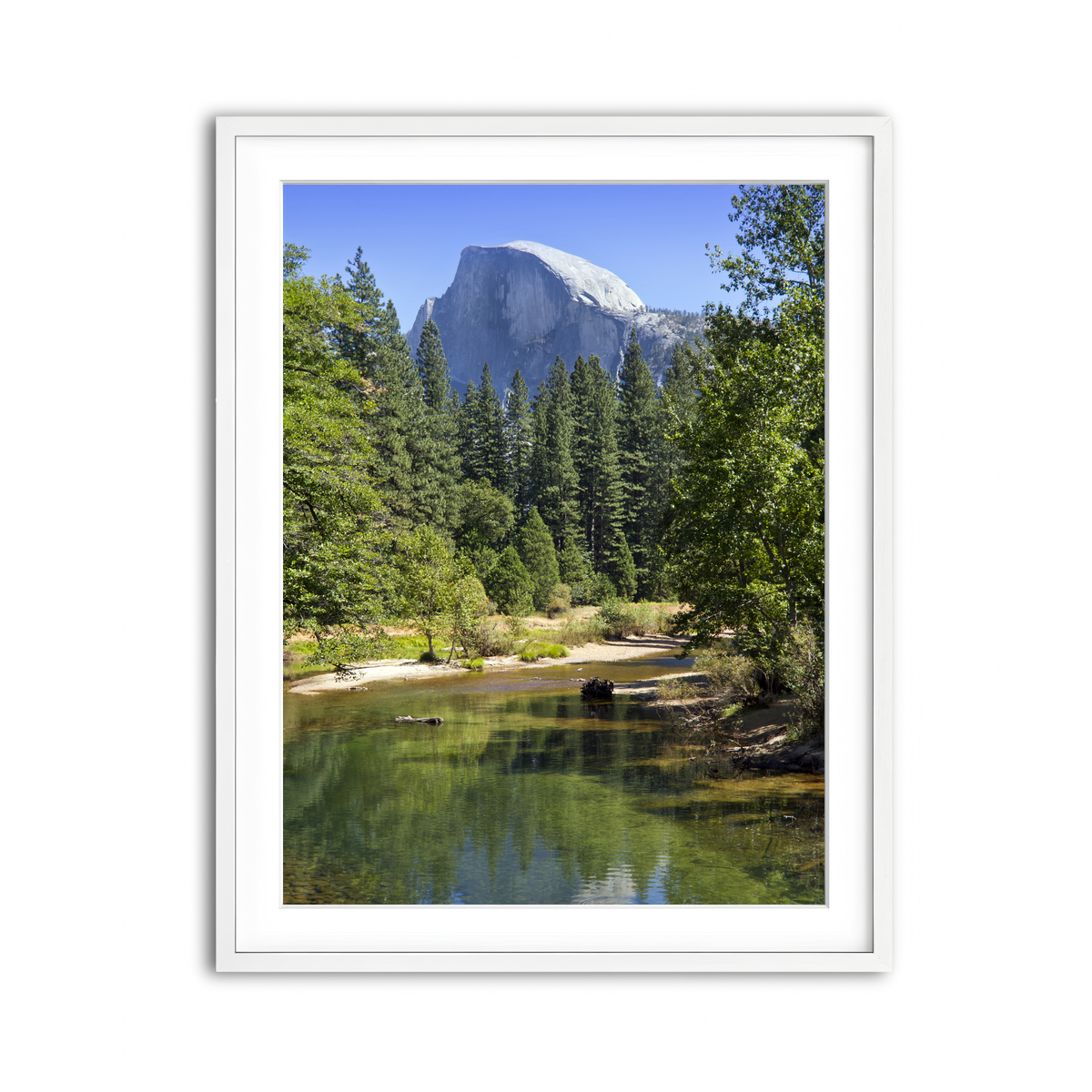 Framed Print 3x4 White