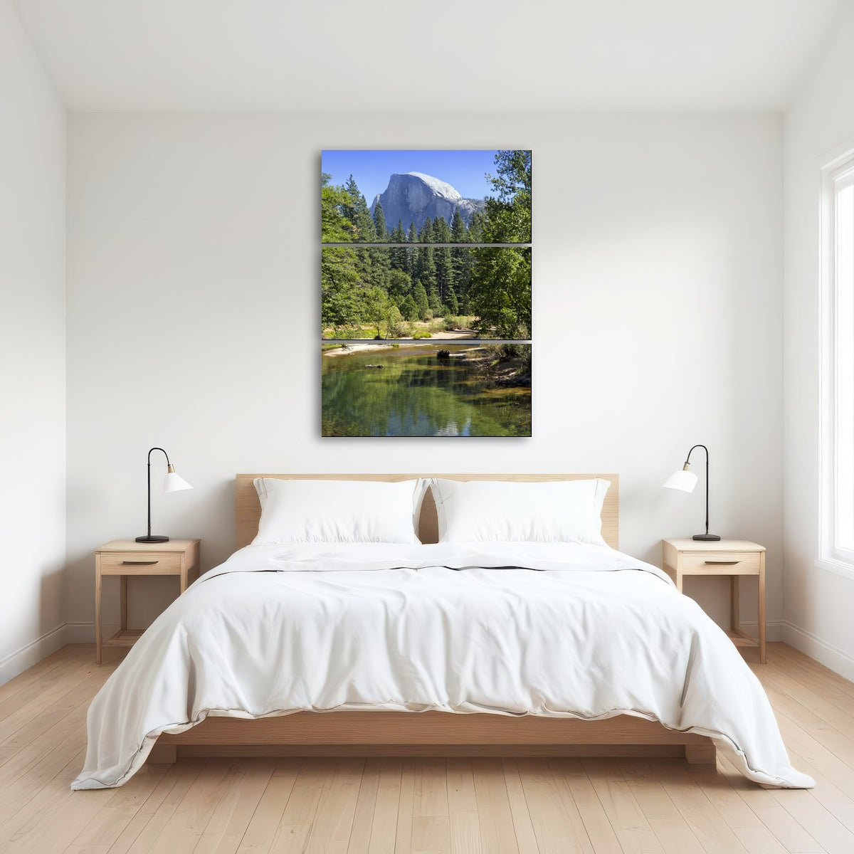 AUTO-MOCKUP ROOM | YOSEMITE VALLEY Half Dome & River of Mercy