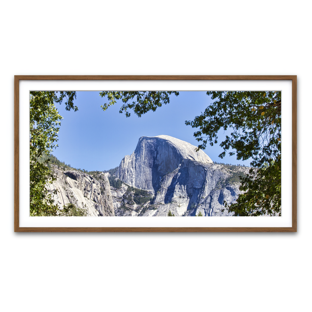Framed Print 2x1 Walnut