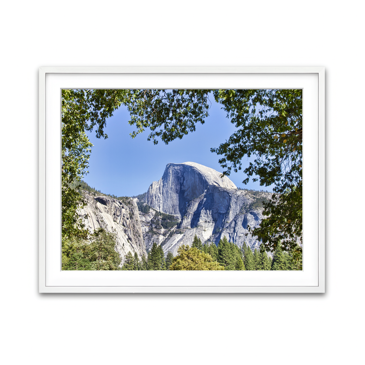 Framed Print 4x3 White