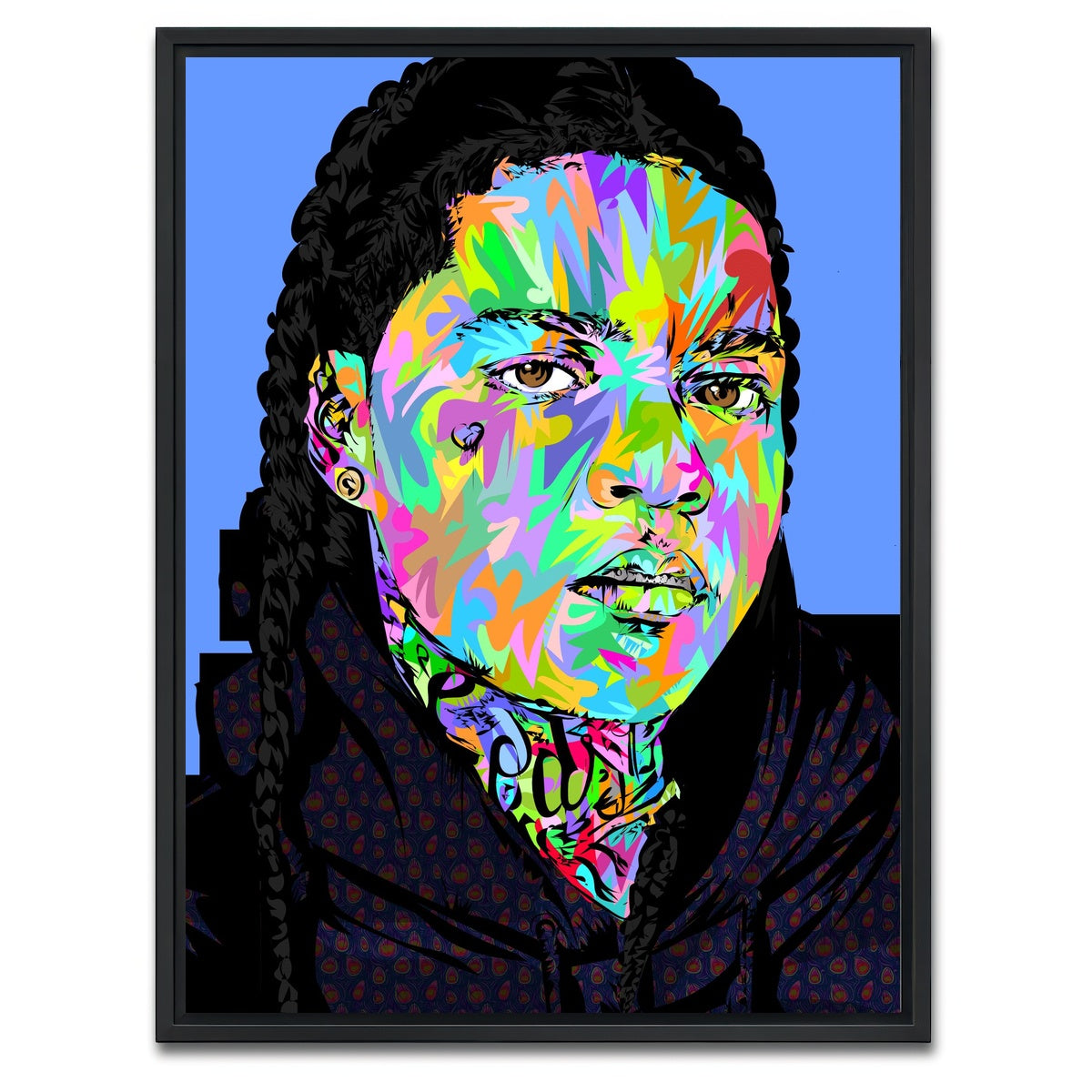 AUTO-MOCKUP WHITE | YOUNG M.A | 1 Piece | Black Framed Canvas | group=3x4