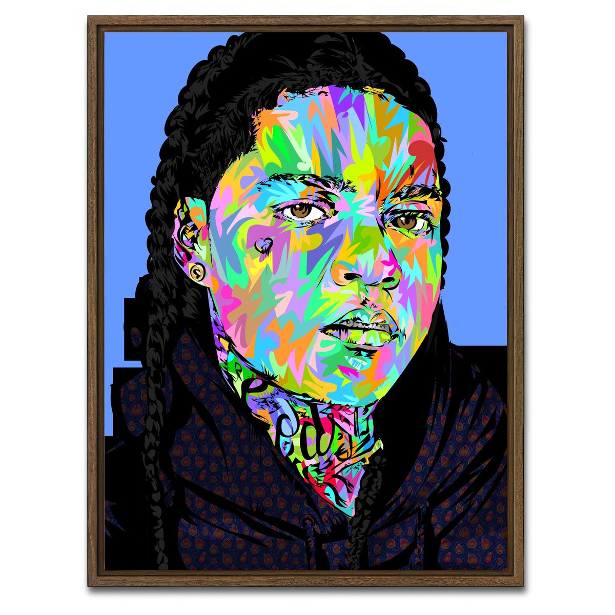 AUTO-MOCKUP WHITE | YOUNG M.A | 1 Piece | Walnut Framed Canvas | group=3x4