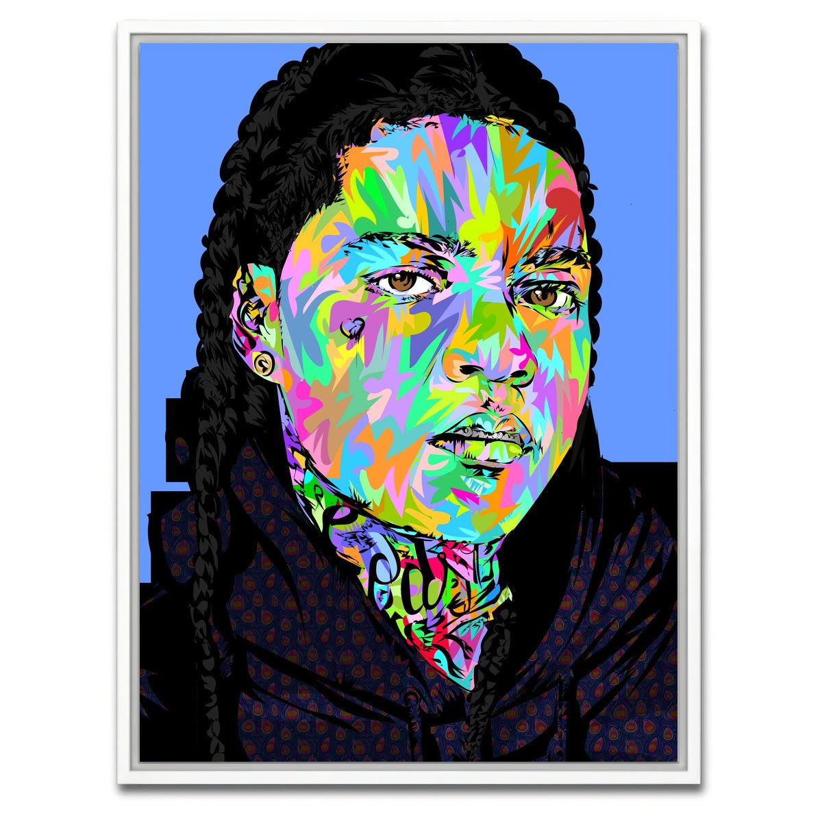 AUTO-MOCKUP WHITE | YOUNG M.A | 1 Piece | White Framed Canvas | group=3x4