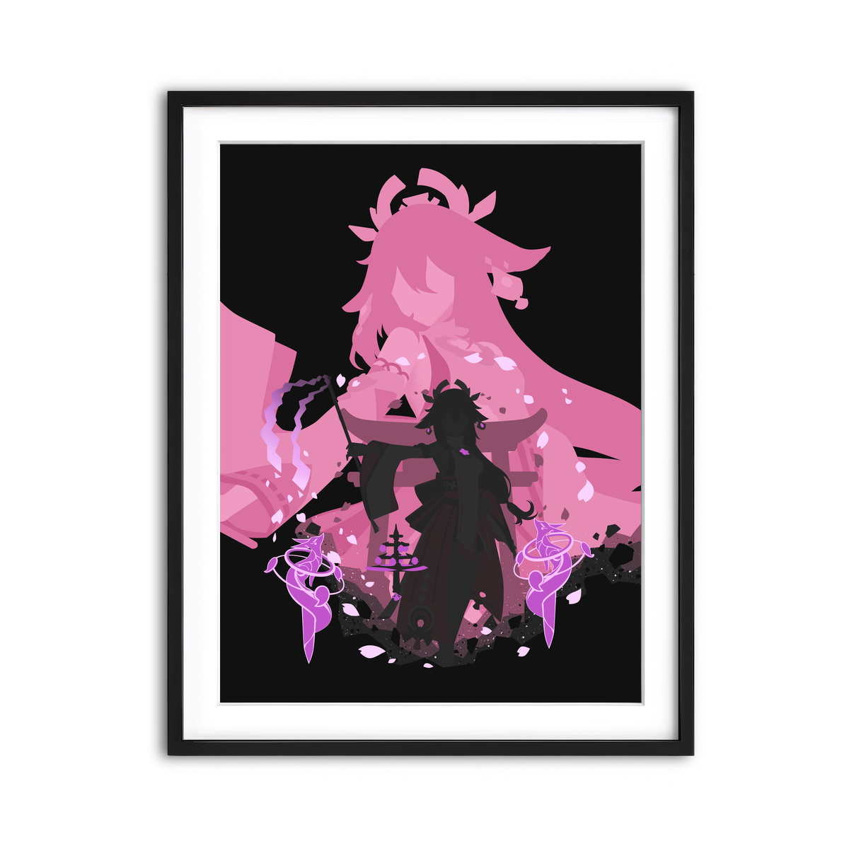 Framed Print 3x4 Black