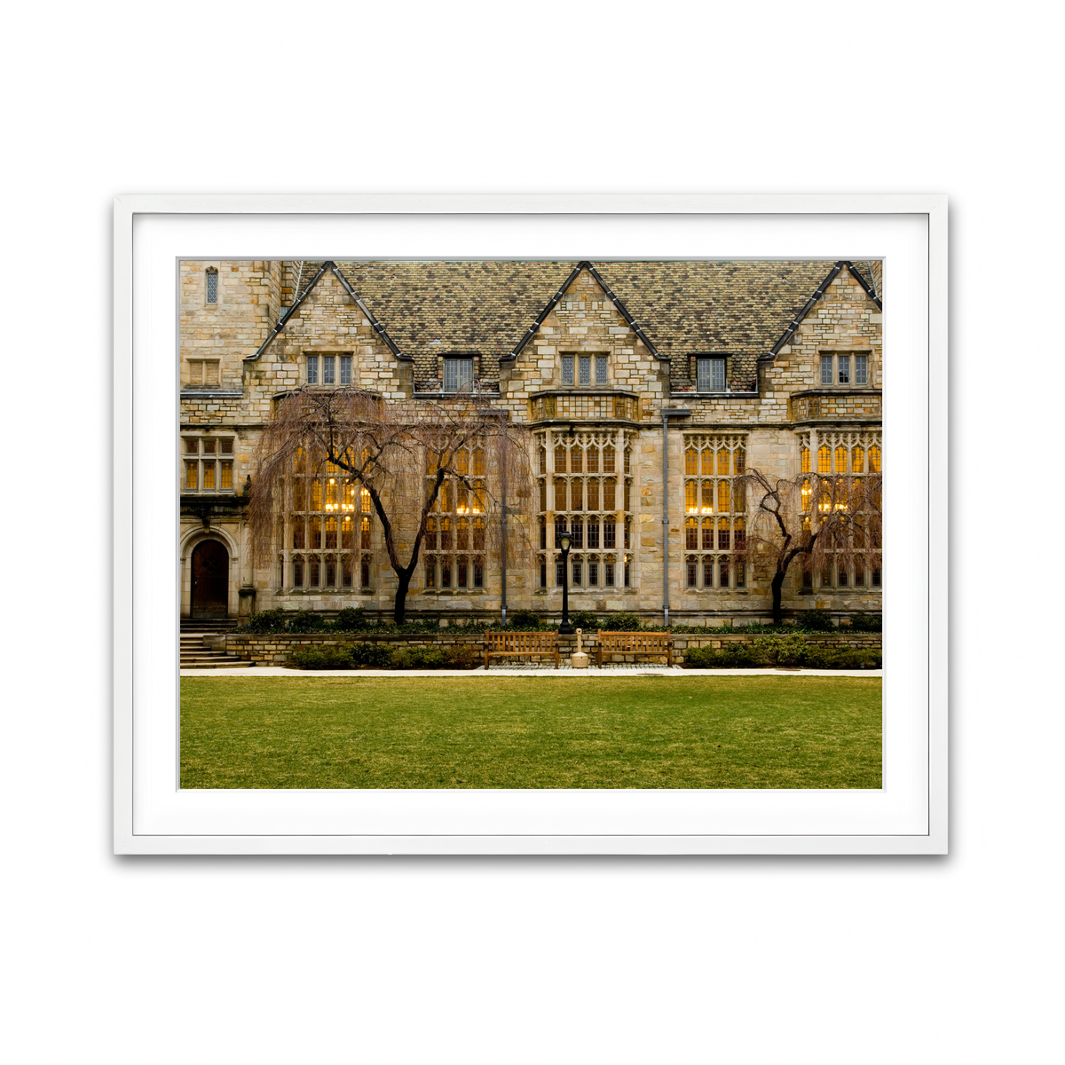 Framed Print 4x3 White