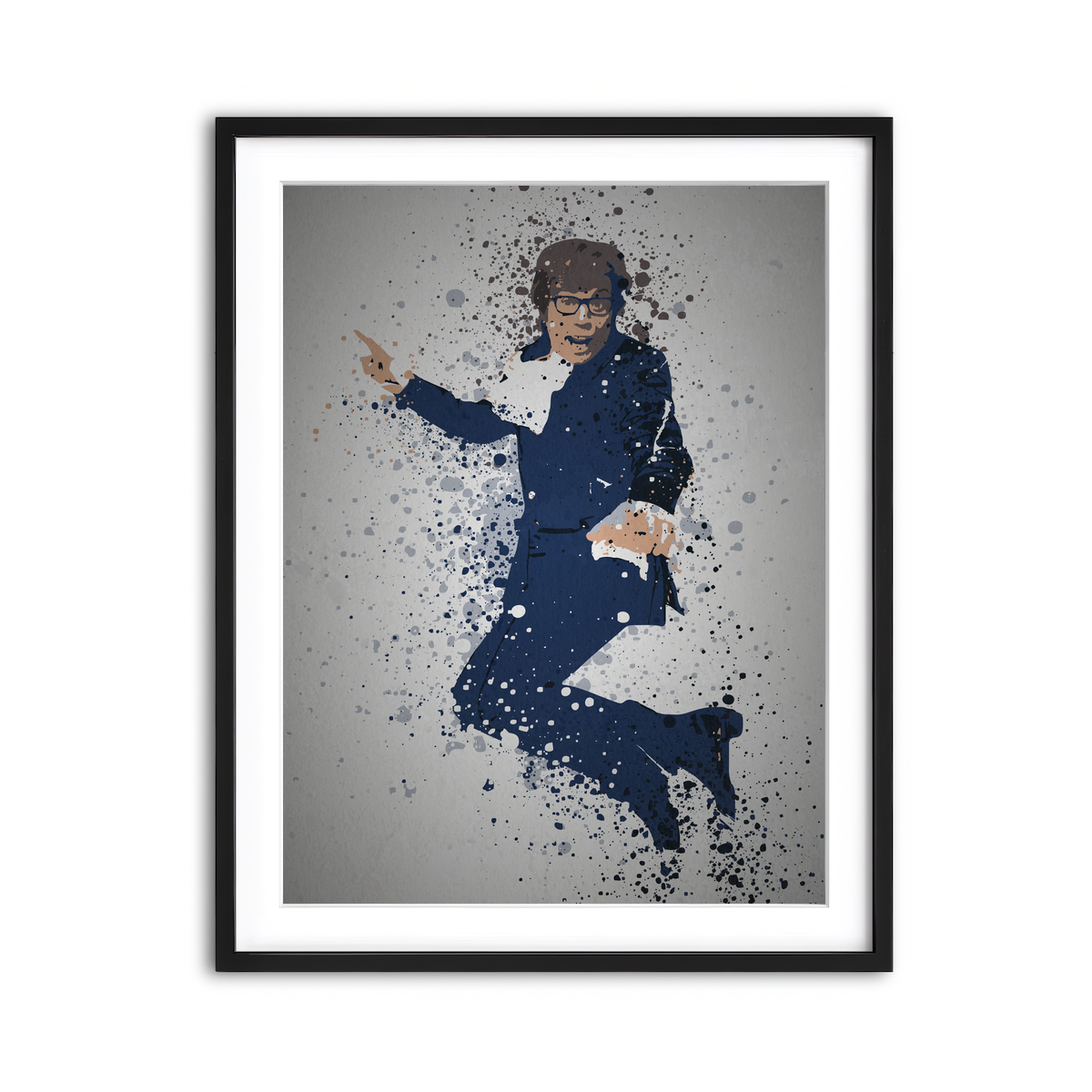 Framed Print 3x4 Black