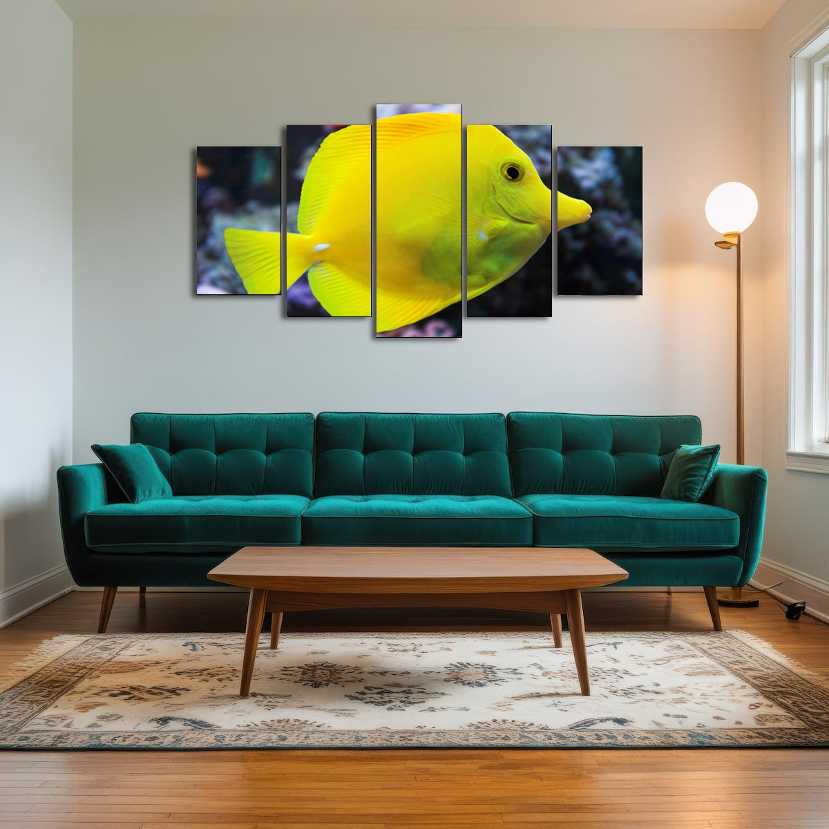 AUTO-MOCKUP ROOM | Yellow Tang