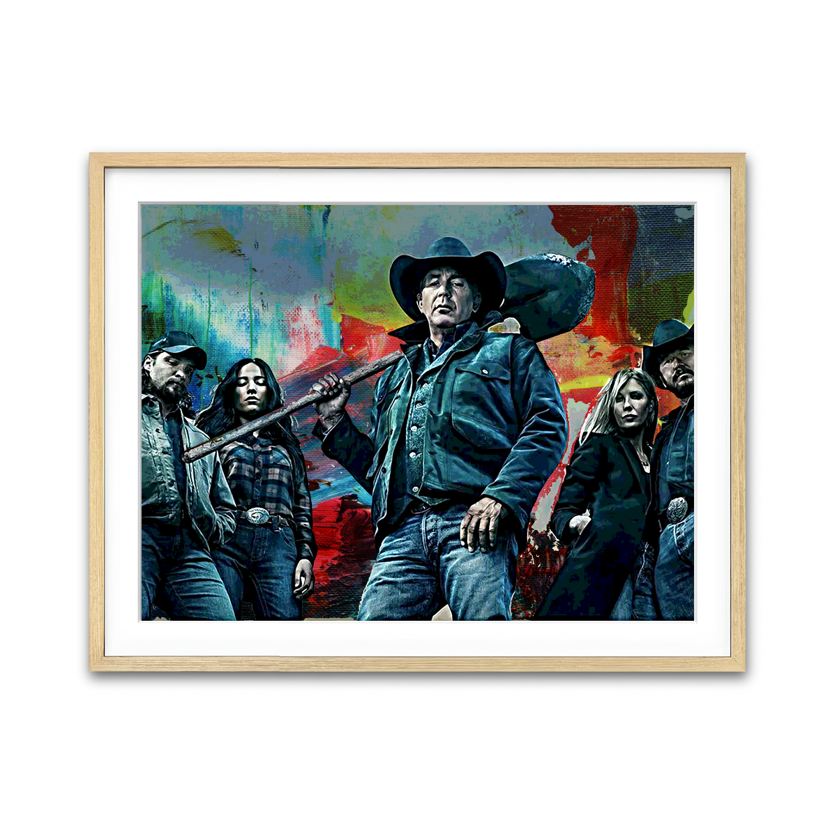 Framed Print 4x3 Natural