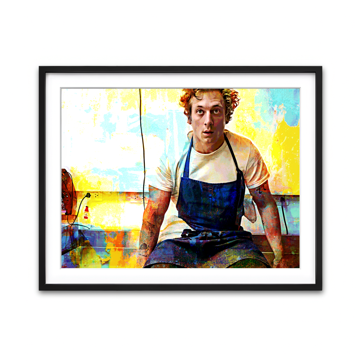 Framed Print 4x3 Black