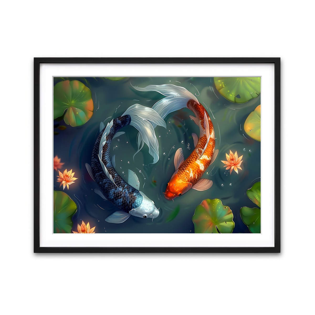 Framed Print 4x3 Black